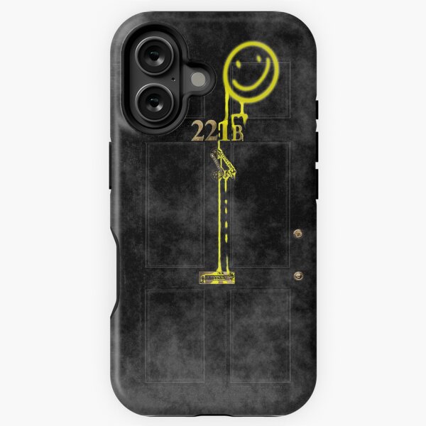 Item preview, Smile! You're at 221B - yellow, foggy designed and sold by gruffyjustice.