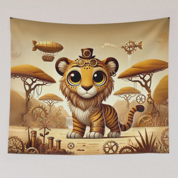 Item preview, Steampunk Liger designed and sold by Sillytoe.