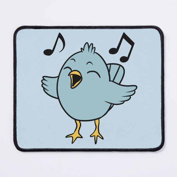 Item preview, Kawaii Bird Singing designed and sold by FlashCraft Design.