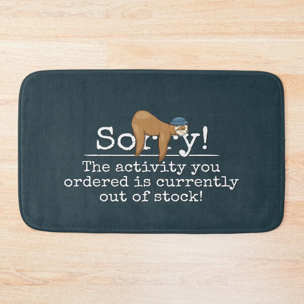 Item preview, Activity Is Currently Out Of Stock! Lazy Chilling Sloth designed and sold by Skizzenmonster.
