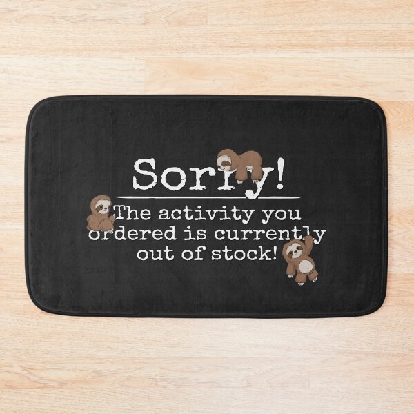 Item preview, Activity Is Currently Out Of Stock! Cute Lazy Kawaii Sloths designed and sold by Skizzenmonster.