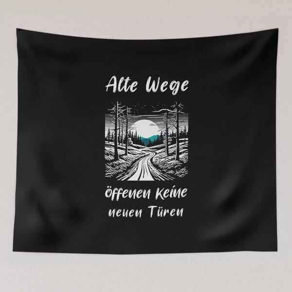 Item preview, Old ways do not open new doors - wise saying designed and sold by Pflugart.