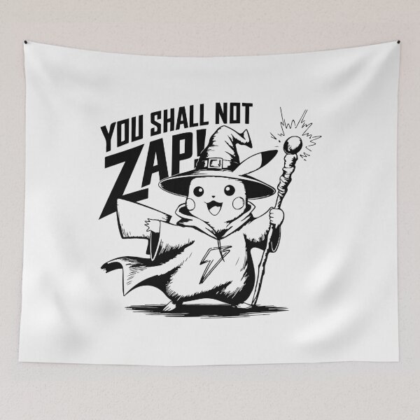 Item preview, You Shall Not Zap! designed and sold by IconsStyles.