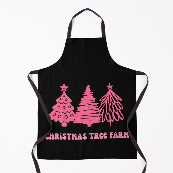Item preview,  Pink Trees , Christmas Tree Farm, Christmas Tree Path, Cute Winter Christams Happy Holidays designed and sold by KolorellaS.