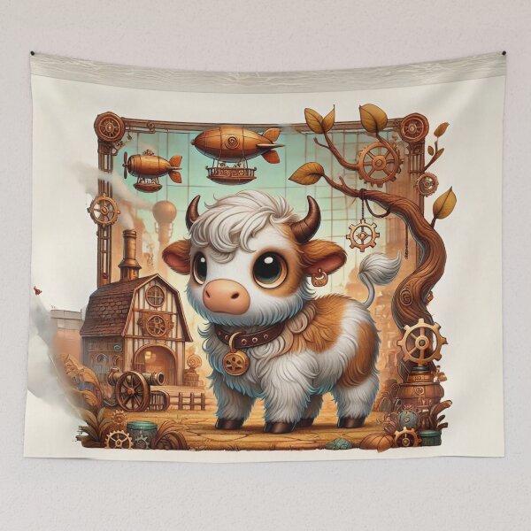 Item preview, Steampunk Lineback Cattle designed and sold by Sillytoe.