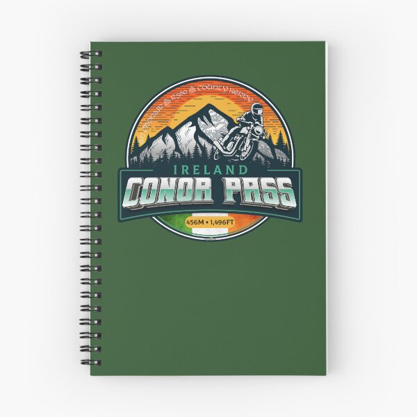Item preview, Conor Pass Ireland Motorcycle Sticker T-Shirt 01 designed and sold by OuterShellUK.