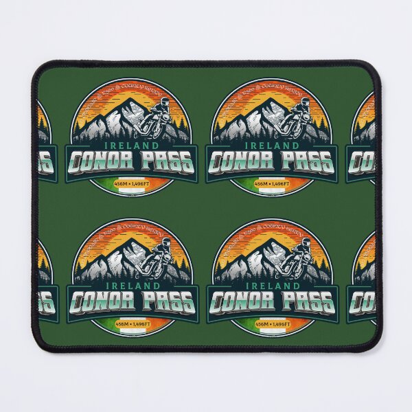 Item preview, Conor Pass Ireland Motorcycle Sticker T-Shirt 01 designed and sold by OuterShellUK.