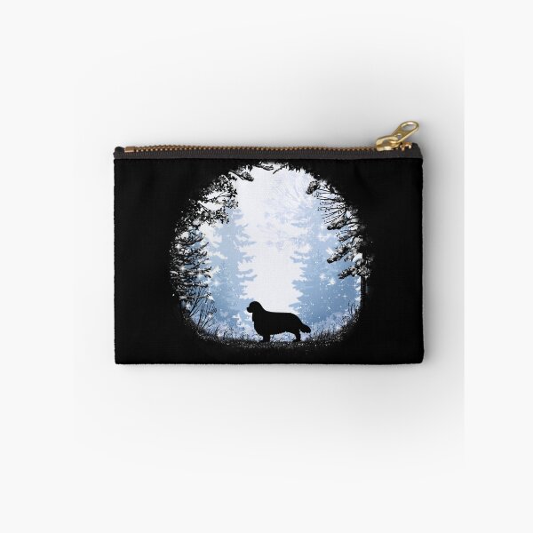 Item preview, “First Snow” Cavalier King Charles Spaniel designed and sold by Spinyflowerart.