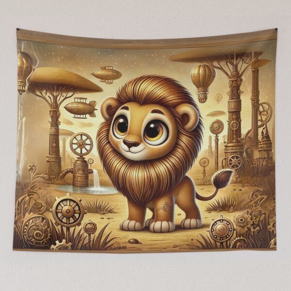 Item preview, Steampunk Lion designed and sold by Sillytoe.