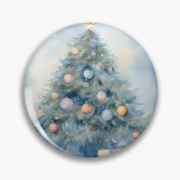 Item preview, BlueTrees , Christmas Tree Farm, Christmas Tree Path, Cute Winter Christams Happy Holidays designed and sold by KolorellaS.