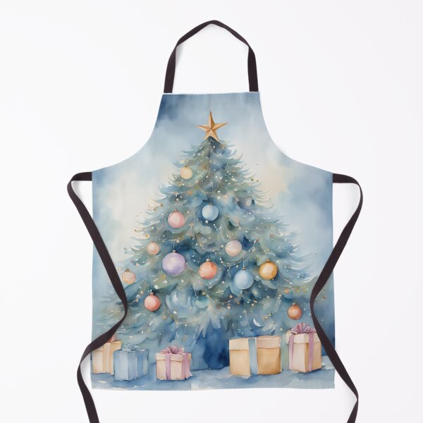 Item preview, BlueTrees , Christmas Tree Farm, Christmas Tree Path, Cute Winter Christams Happy Holidays designed and sold by KolorellaS.