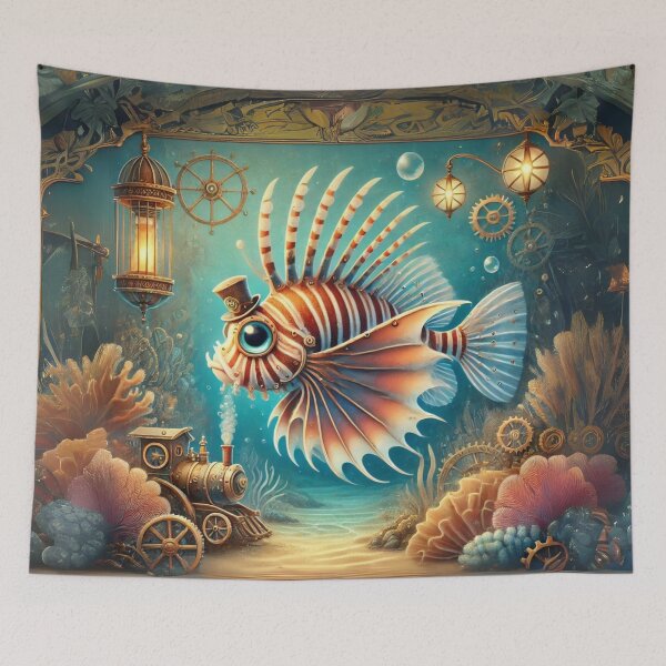 Item preview, Steampunk Lionfish designed and sold by Sillytoe.