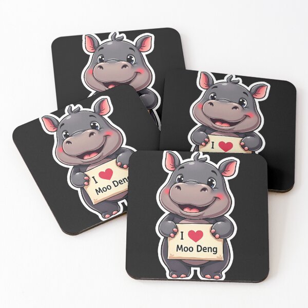 Item preview, Moo Deng Sticker – Internet Cult Meets Design designed and sold by ArtCreator2023.
