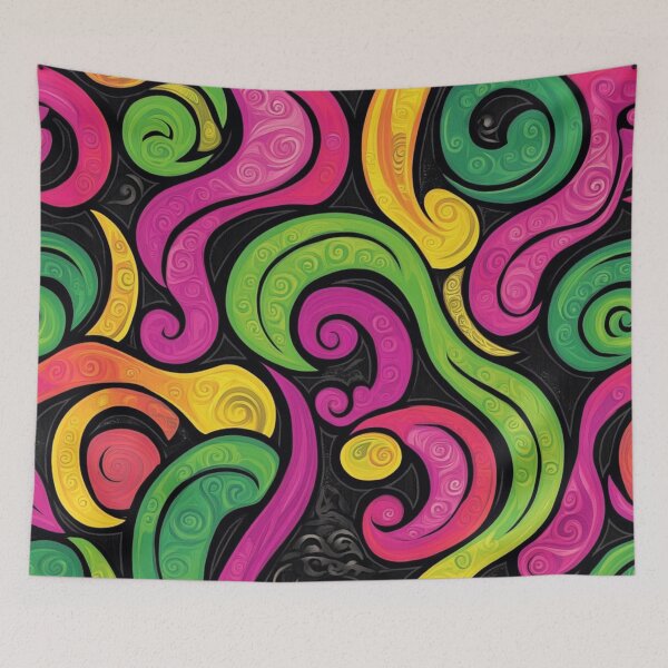 Item preview, New Zealand Māori Paua Pattern Koru Design 223 designed and sold by GrinGalore.