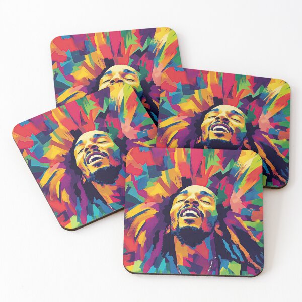 Item preview, Bob Marley painting  designed and sold by FacesArt.