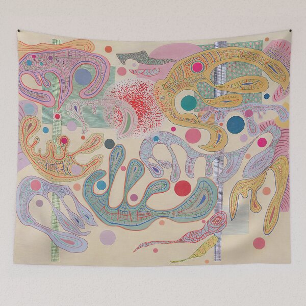 Item preview, Wassily Kandinsky Capricious Forms 1937 designed and sold by maniacfitness.