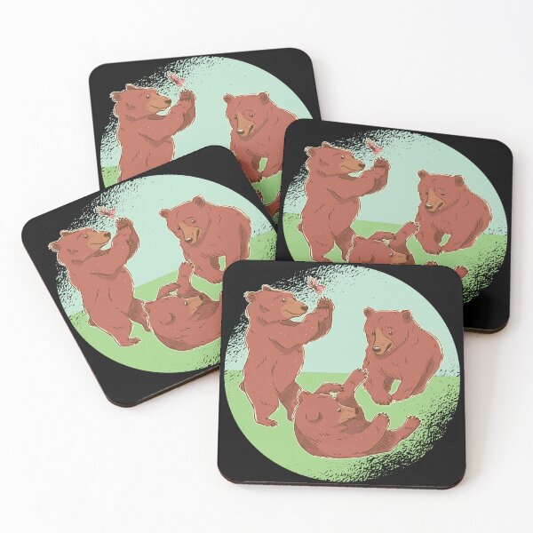 Item preview, Playful Baby Bears on the Grass designed and sold by TurtleDojo.