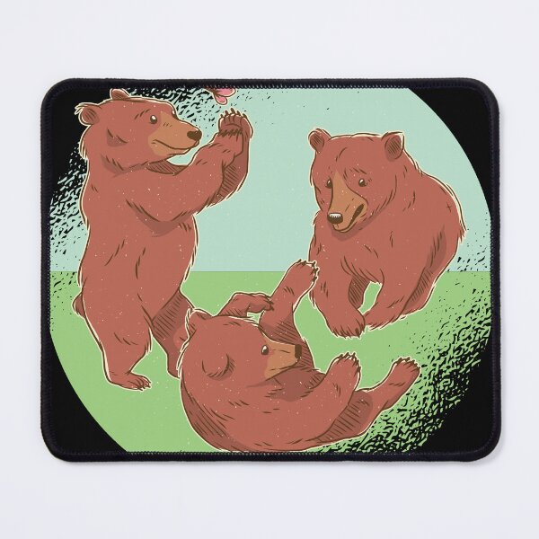 Item preview, Playful Baby Bears on the Grass designed and sold by TurtleDojo.