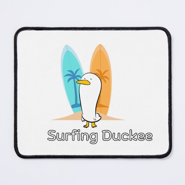 Item preview, Surfing Duckee designed and sold by Reelyfishing.