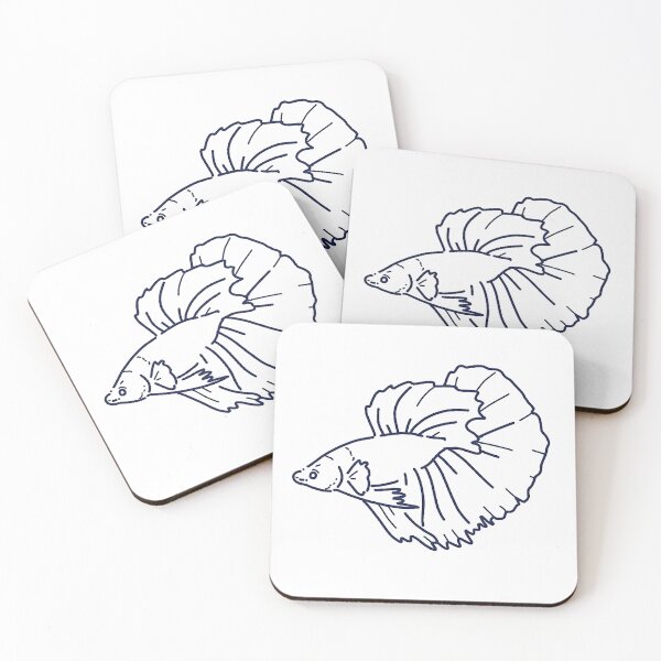Item preview, Siamese fighting fishes  designed and sold by joinspn18.