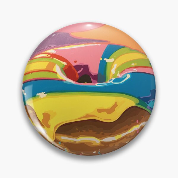 Item preview, Iced Donut Pop Art 7 designed and sold by AstroRisq.