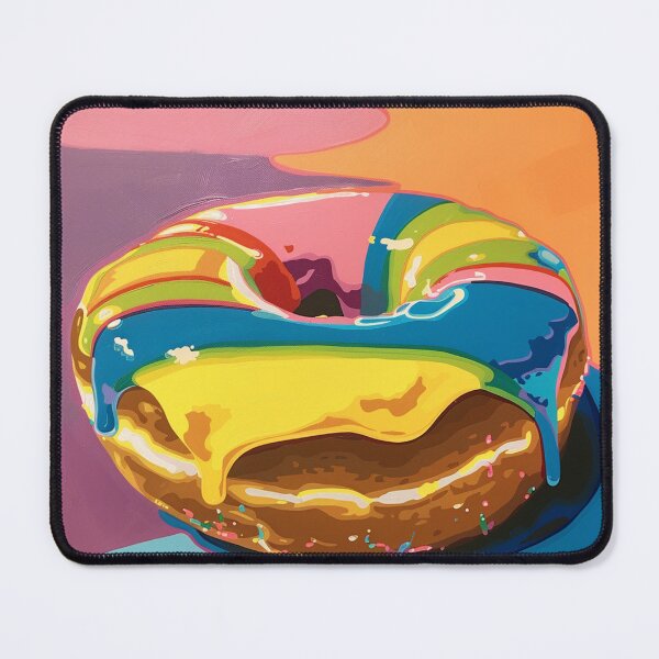 Item preview, Iced Donut Pop Art 7 designed and sold by AstroRisq.