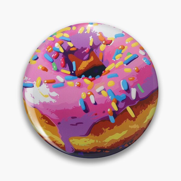 Item preview, Iced Donut Pop Art 8 designed and sold by AstroRisq.