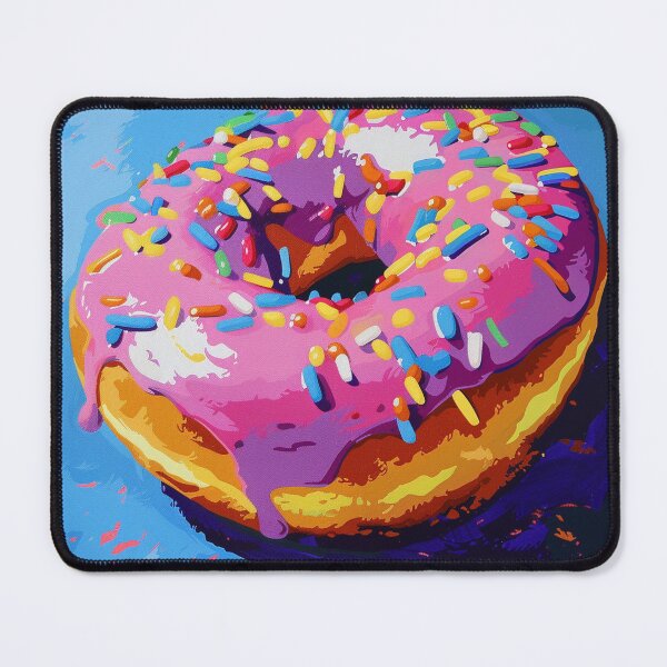 Item preview, Iced Donut Pop Art 8 designed and sold by AstroRisq.