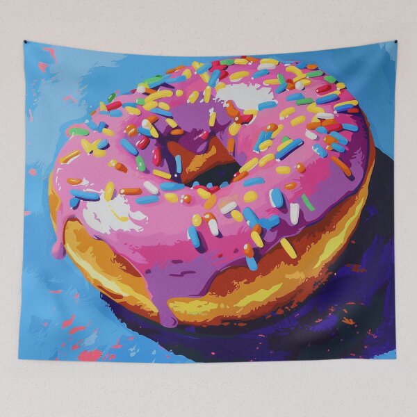 Item preview, Iced Donut Pop Art 8 designed and sold by AstroRisq.