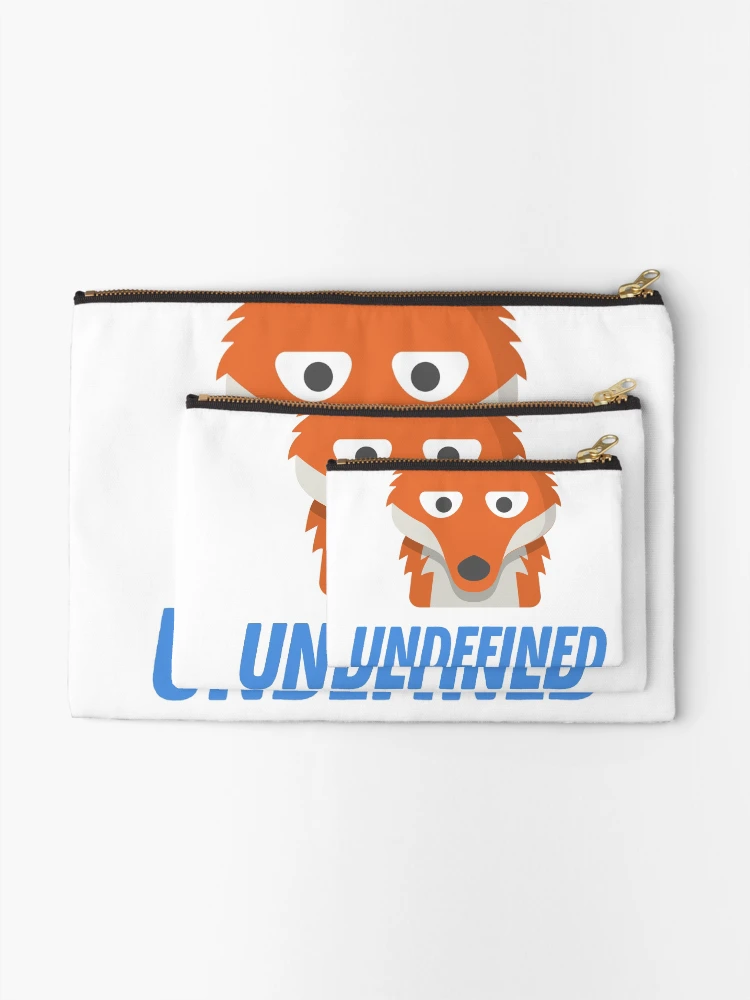 Thumbnail 2 of 4, Zipper Pouch, Undefined Is Not A Function JavaScript Artwork designed and sold by addyosmani.