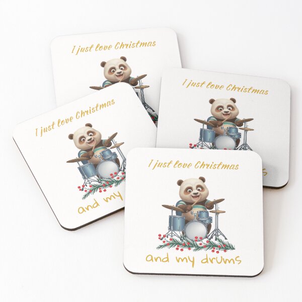 Item preview, Koala musician , koala drummer, Santa's favorite drummer teacher,music lover, drummer player designed and sold by KolorellaS.