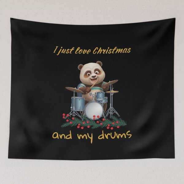 Item preview, Koala musician , koala drummer, Santa's favorite drummer teacher,music lover, drummer player designed and sold by KolorellaS.