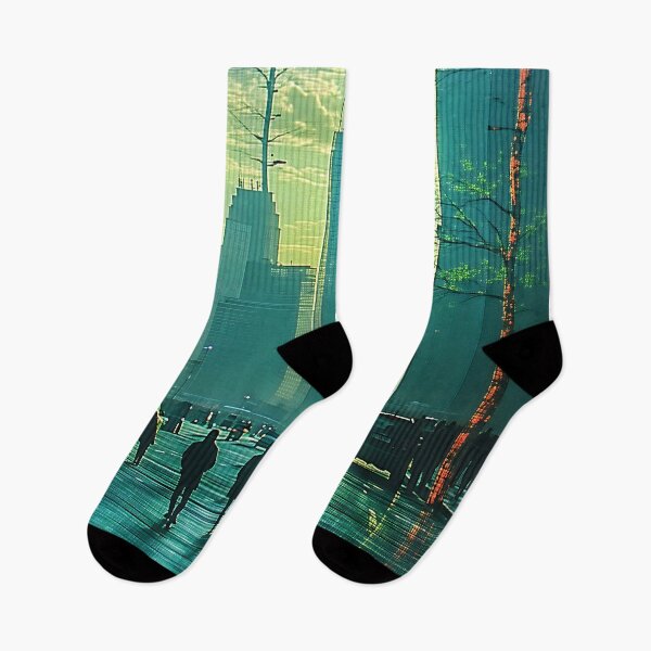 Item preview, City Lights Rain Symphony designed and sold by PanoramaPrints.
