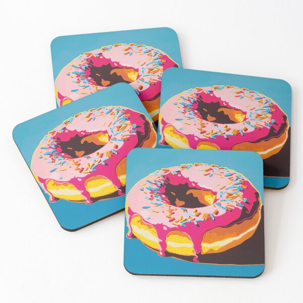 Item preview, Iced Donut Pop Art 9 designed and sold by AstroRisq.