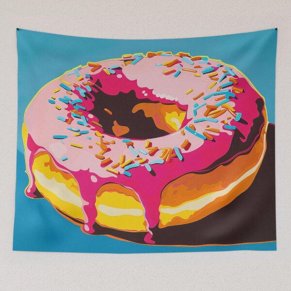 Item preview, Iced Donut Pop Art 9 designed and sold by AstroRisq.