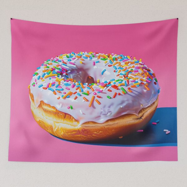 Item preview, Iced Donut Pop Art 10 designed and sold by AstroRisq.