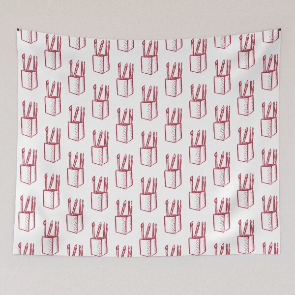 Item preview, Paint Brushes Red designed and sold by MagentaTwilight.
