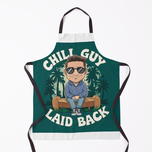 Item preview, Chill Guy - Laid Back Vibes Illustration designed and sold by Mido-artister.