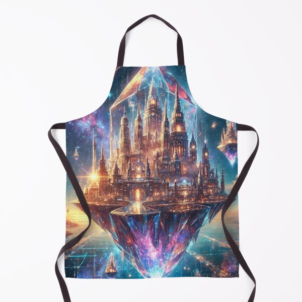 Item preview, Floating Crystal City Illuminated by Celestial Light designed and sold by TeslaSt0re.