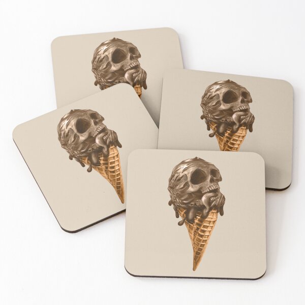 Item preview, Funny Skull Ice Cream designed and sold by studioss76.