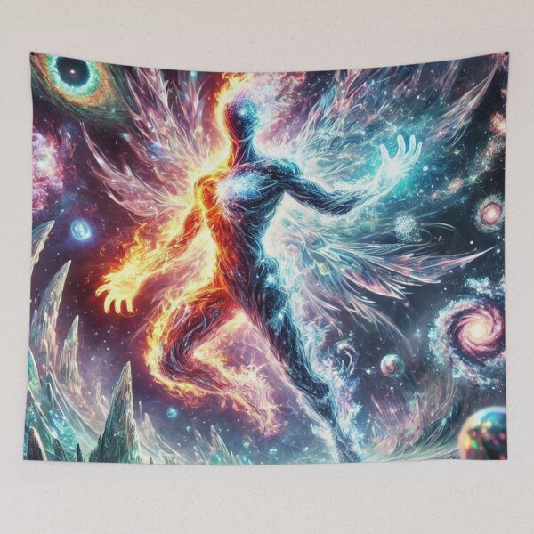 Item preview, Radiant Cosmic Being with Elemental Power designed and sold by TeslaSt0re.