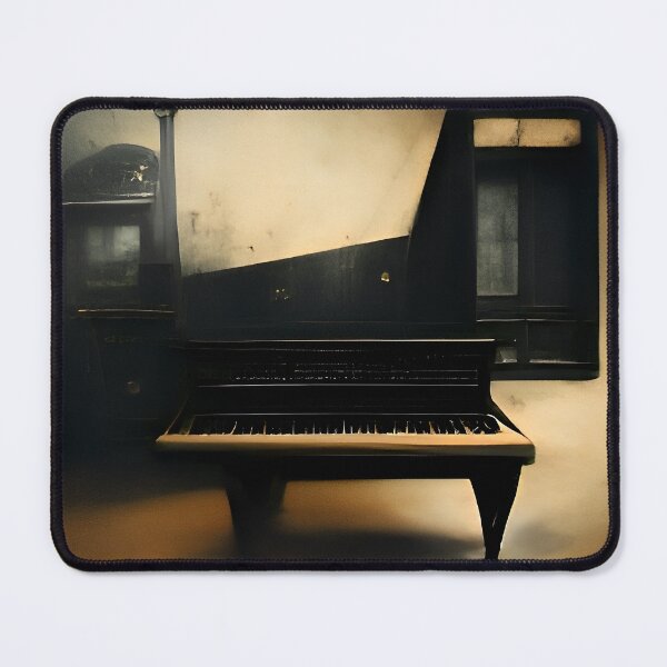 Item preview, Abandoned Piano in a Moody Vintage Room designed and sold by Amr Siam.