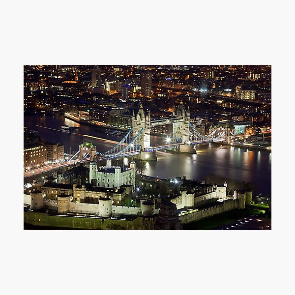 London at Night Photographic Print
