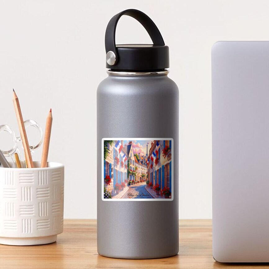 Aperçu de l'œuvre Sticker fini brillant créée et vendue par Vinidal.