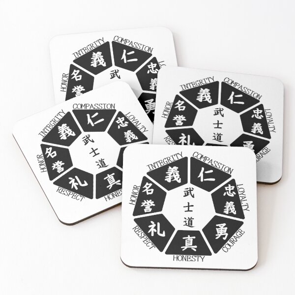 Item preview, Bushido Code -Black- designed and sold by kanjisetas.
