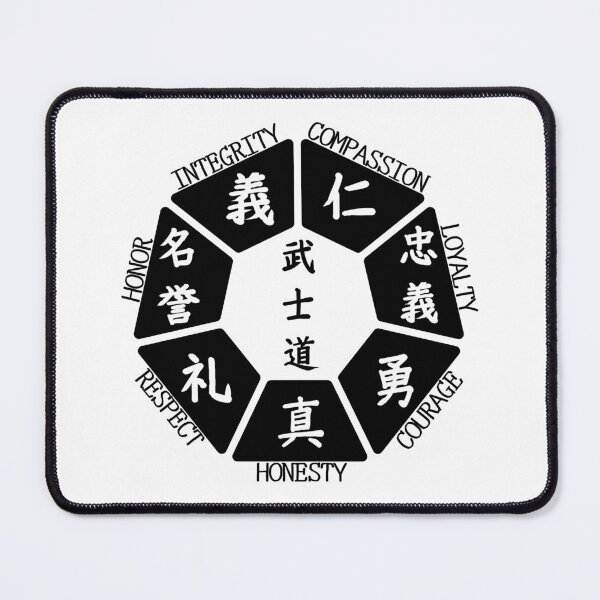 Item preview, Bushido Code -Black- designed and sold by kanjisetas.