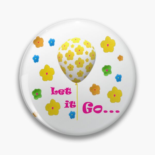 Item preview, Let It Go Yellow Flowers Balloon designed and sold by kel72.