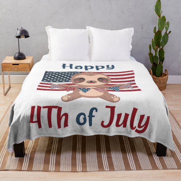 Item preview, Sloth 4th of July designed and sold by HappyLifeCreate.