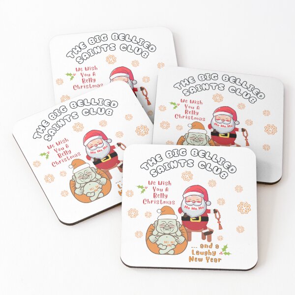 Item preview, THE BIG BELLIED SAINTS CLUB (Christmas Themed Design) designed and sold by FREEKNSTEIN.