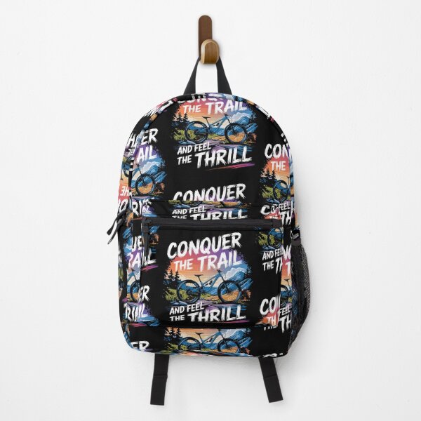Item preview, "Conquer The Trail And Feel The Thrill" designed and sold by Creomix.